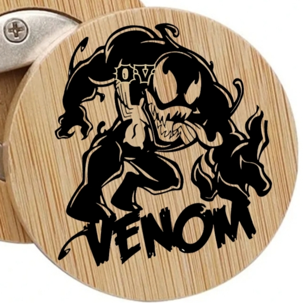 Venom bottle opener coaster